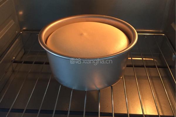 六寸戚风蛋糕的做法图解15