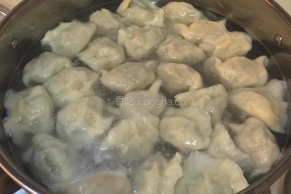 槐花馅饺子的做法图解15