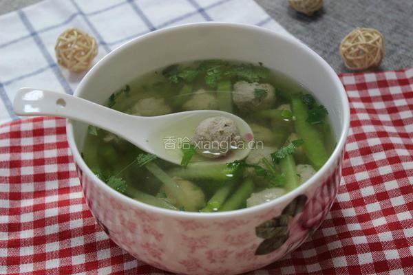 萝卜牛肉丸子汤的做法图解10