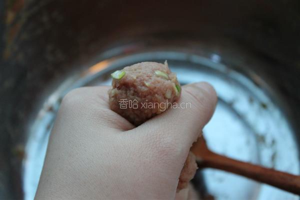 萝卜牛肉丸子汤的做法图解7