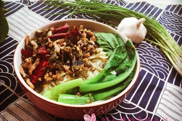 雪菜肉丝面的做法图解15