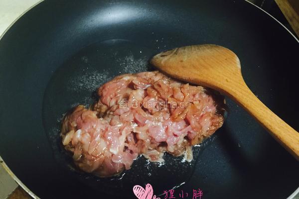 雪菜肉丝面的做法图解4