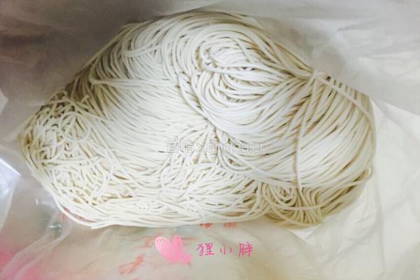 雪菜肉丝面的做法图解9