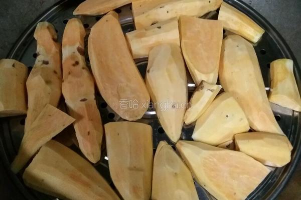 红薯圆子的做法图解1