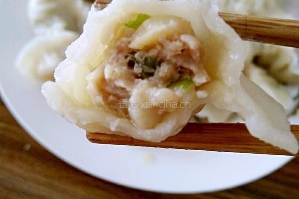扇贝芹菜肉饺子的做法图解7