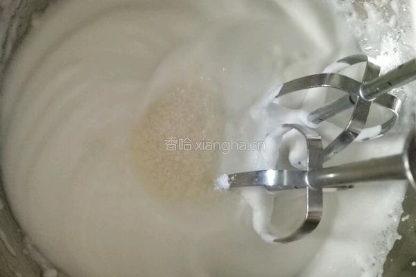 抹茶戚风蛋糕（6寸）的做法图解7
