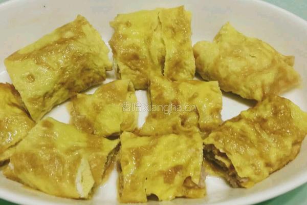 鲜肉蛋卷的做法图解6