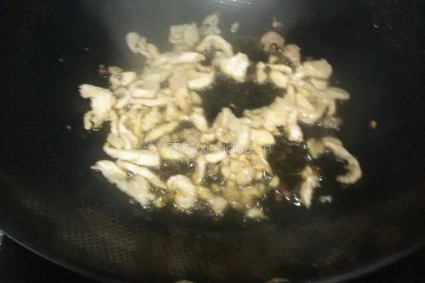 肉丝炒豆芽的做法图解6