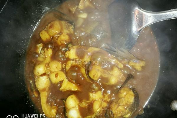 酱焖鲢鱼段的做法图解6