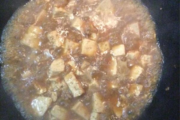 肉沫豆腐的做法图解9
