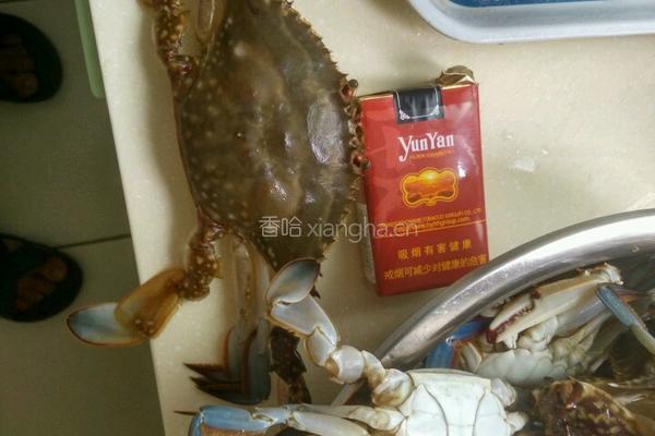 清蒸海蟹的做法图解3