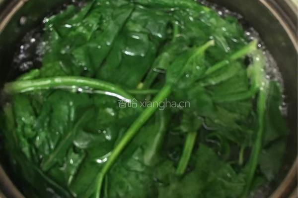 菠菜鸡蛋汤的做法图解2