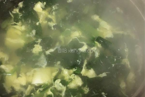 菠菜鸡蛋汤的做法图解5