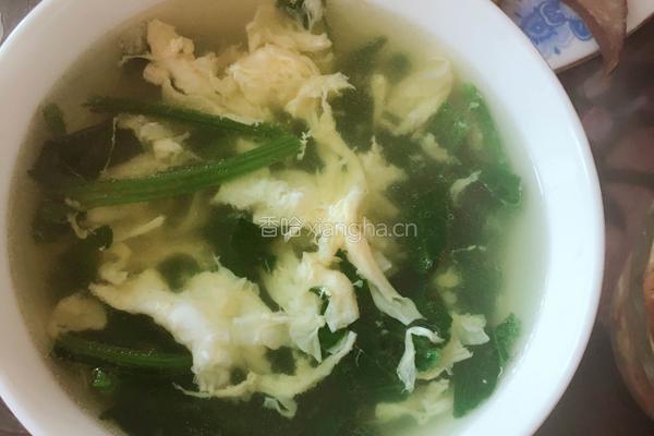 菠菜鸡蛋汤的做法图解8