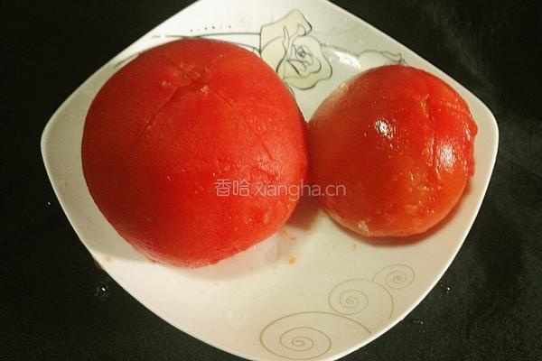 番茄浓汁汤年糕的做法图解6