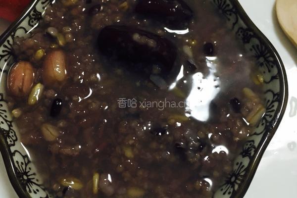五谷养生粥的做法图解5