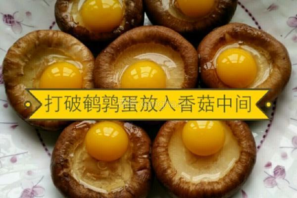 鹌鹑蛋蒸香菇的做法图解4
