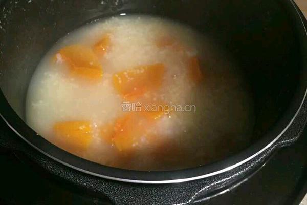 南瓜粥的做法图解3