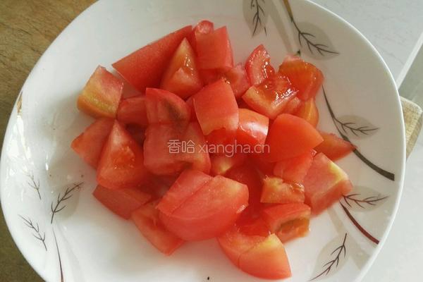 番茄炒西兰花的做法图解3