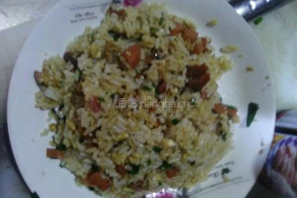 炒饭的做法图解3
