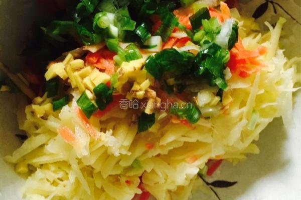 家常土豆饼的做法图解3