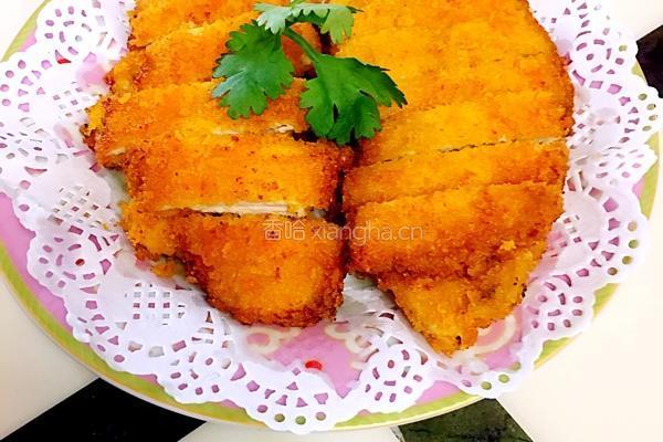 香煎鸡胸脯肉的做法图解5