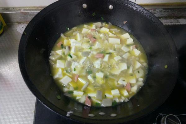 三鲜豆腐的做法图解7