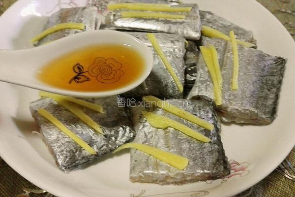 清蒸本带鱼的做法图解6
