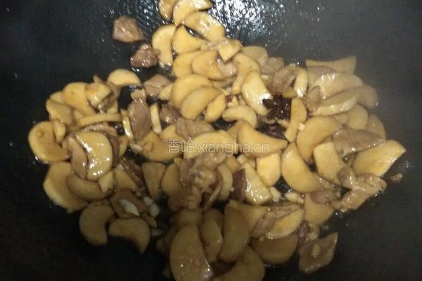 肉炒杏鲍菇的做法图解8