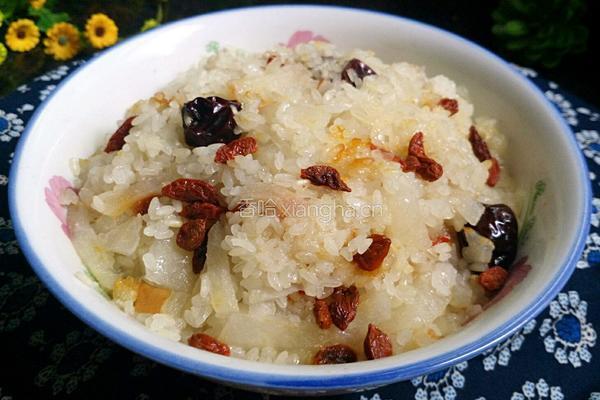 梨子糯米饭的做法图解10
