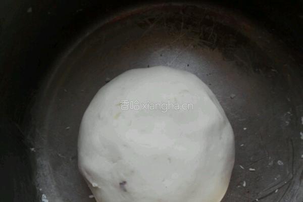 红薯糯米豆沙煎饼的做法图解6