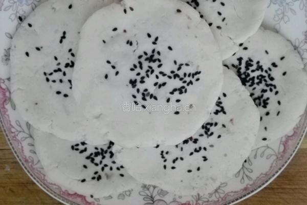 红薯糯米豆沙煎饼的做法图解10
