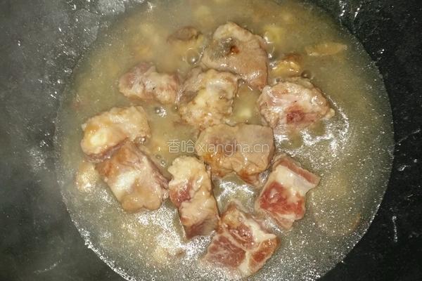 土豆焖排骨的做法图解5