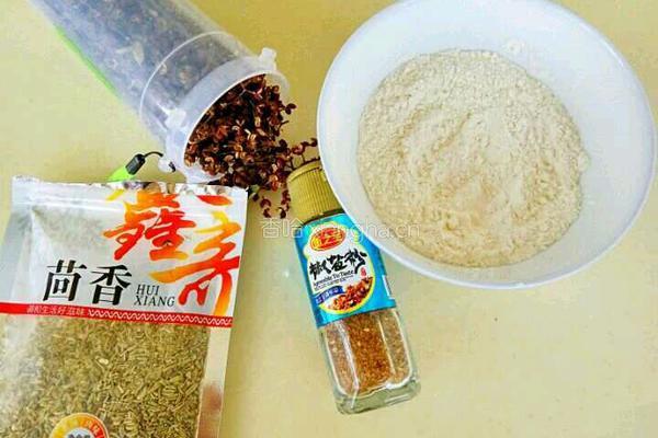 肉松椒盐发面饼的做法图解1