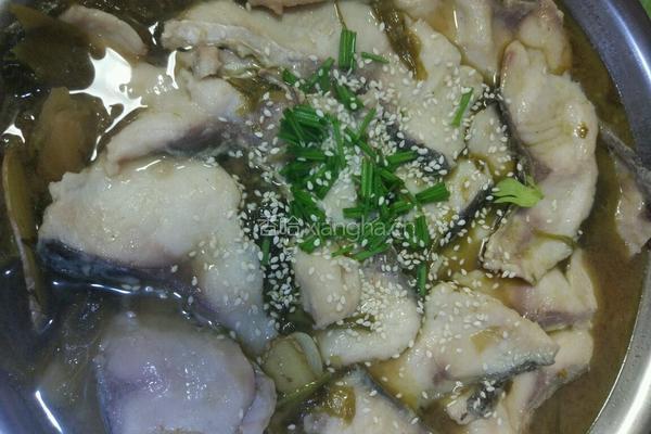 酸菜鱼的做法图解10