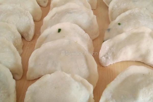 韭菜馅饺子的做法图解10