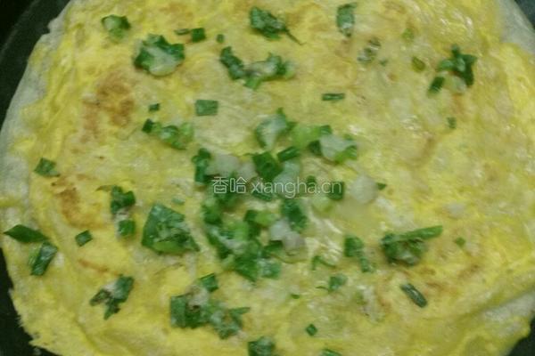 生菜豆皮蛋卷的做法图解3