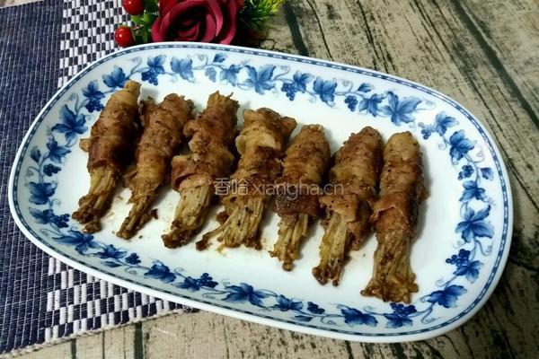 金菇肥牛卷的做法图解6
