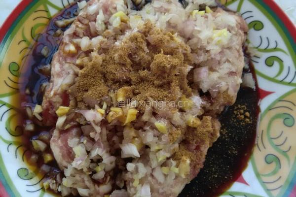 肉饼的做法图解4
