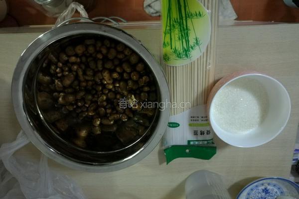 山药豆冰糖葫芦的做法图解1