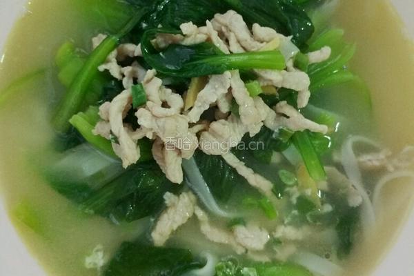肉丝面