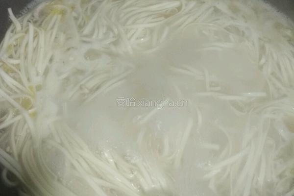 肉丝面的做法图解12