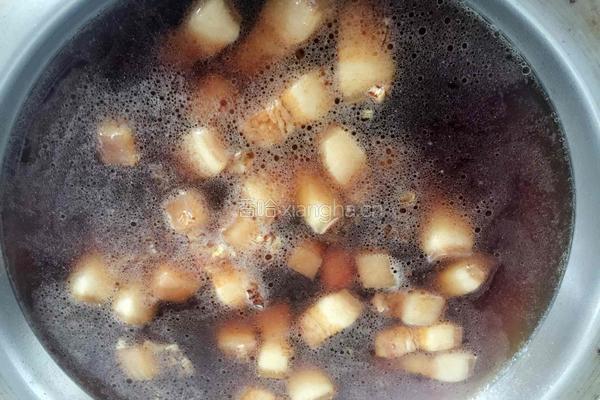 红烧肉炖白菜粉条的做法图解9