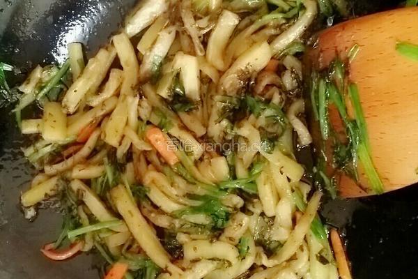 橄榄菜茄子的做法图解9