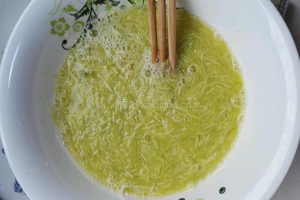 西葫芦塌子的做法图解4