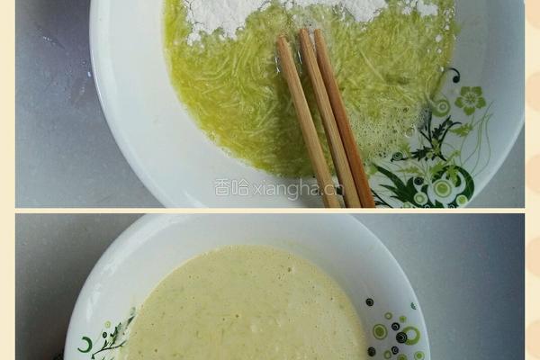 西葫芦塌子的做法图解5