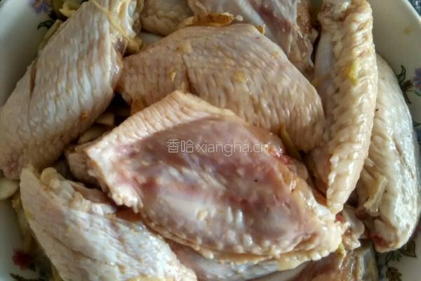 电饼铛版煎翅中的做法图解2