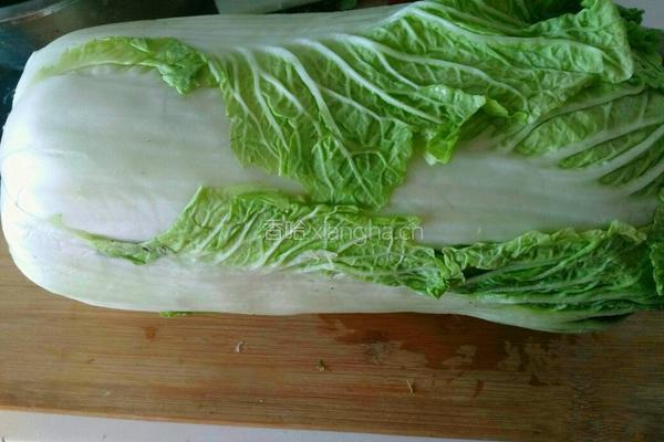 简易版腌酸菜的做法图解1