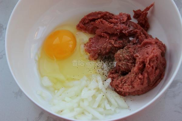 茄汁卷心菜牛肉卷的做法图解4