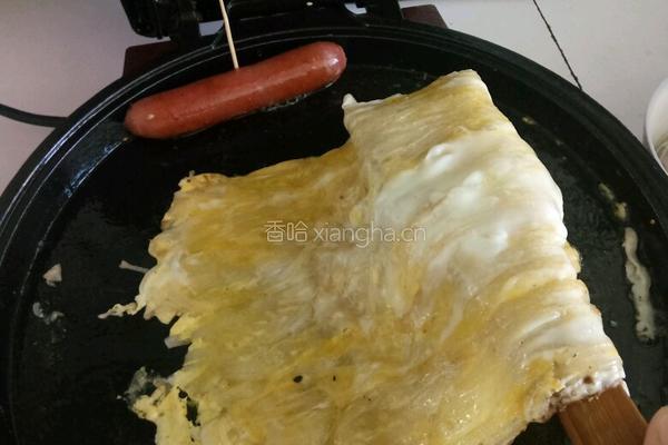 家庭版烤冷面的做法图解9